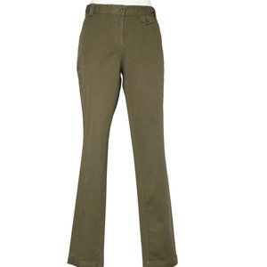 Brooks Brothers Olive Green Chino Women's Pants Size 6